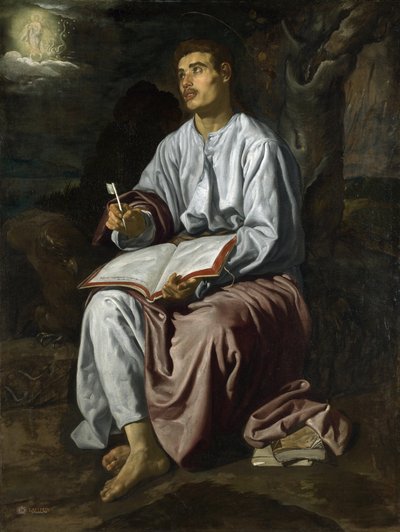 John the Evangelist from Patmos by Diego Velázquez